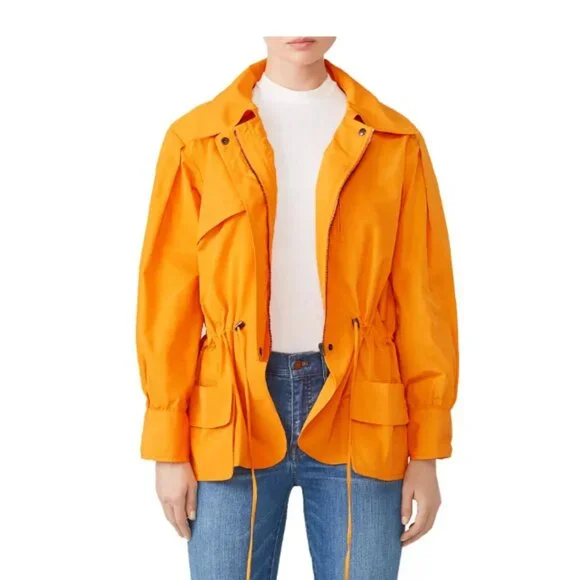 Jill Sander Navy Anorak Jacket, Orange - Size 38 (EU) - Picture 1 of 10